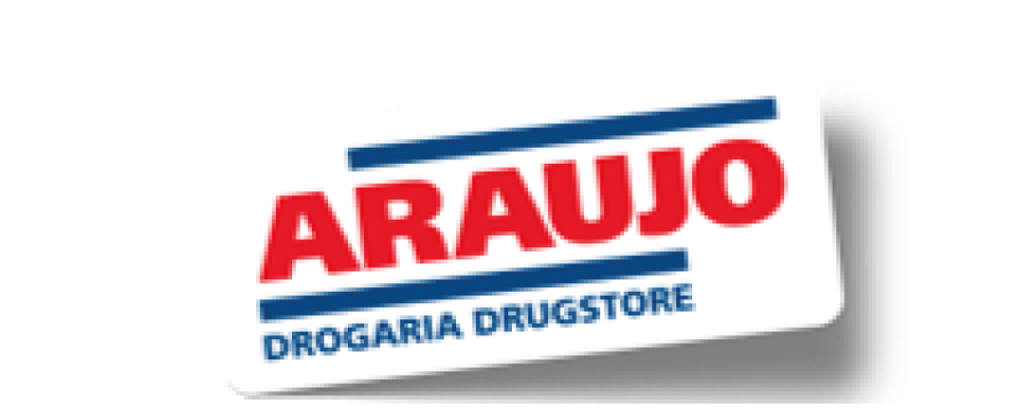 Selo da drogaria Araujo